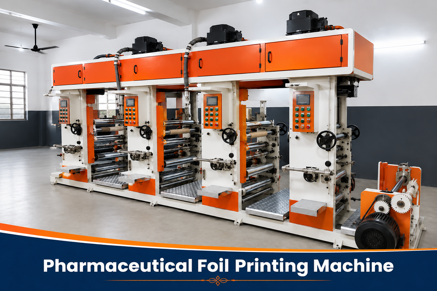 Pharmaceutical Foil Printing Machine
